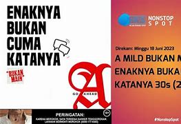 Iklan Sampoerna Mild Bukan Main